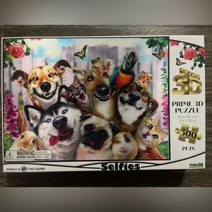 Prime 3D Pets 500 pieces puzzle. 🧩